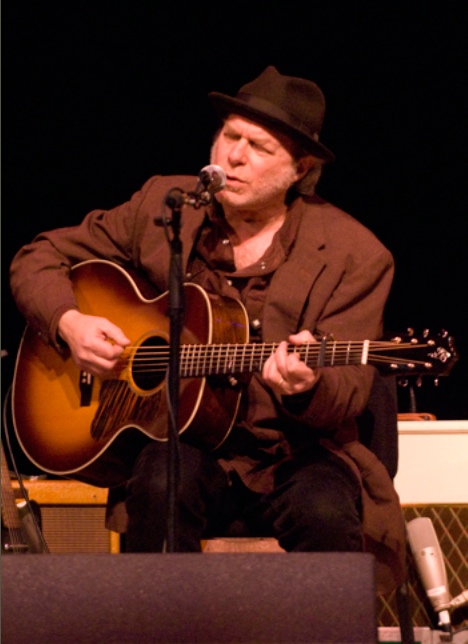 Buddy Miller with his Borges Custom Baritone Guitar